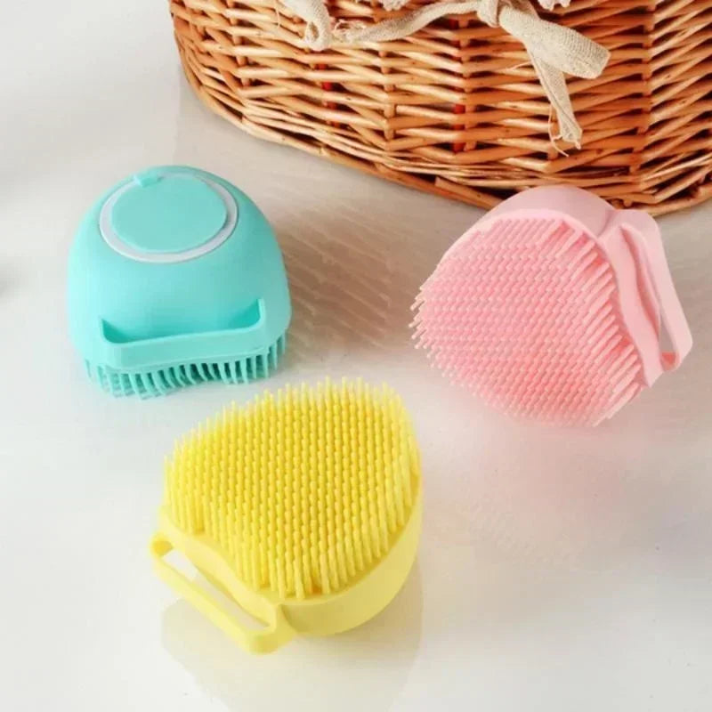 Pet Brush Silicone Pet Accessories for Dogs Cats Pet Products pet shop