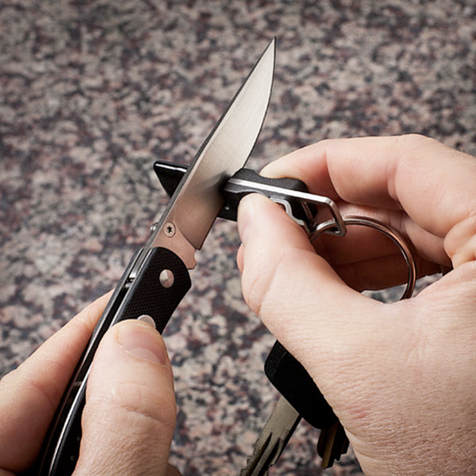 Knife Sharpener Key Ring